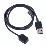 Akyga AK-SW-30 magneettinen latauskaapeli Amazfit Cor A1702 -kelloille, USB-A, 1 m, musta