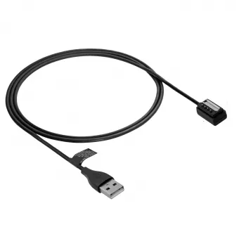 Akyga AK-SW-33 magneettinen latauskaapeli Suunto 9 / D5 / Spartan Sport -kelloille, USB-A, 1 m, musta