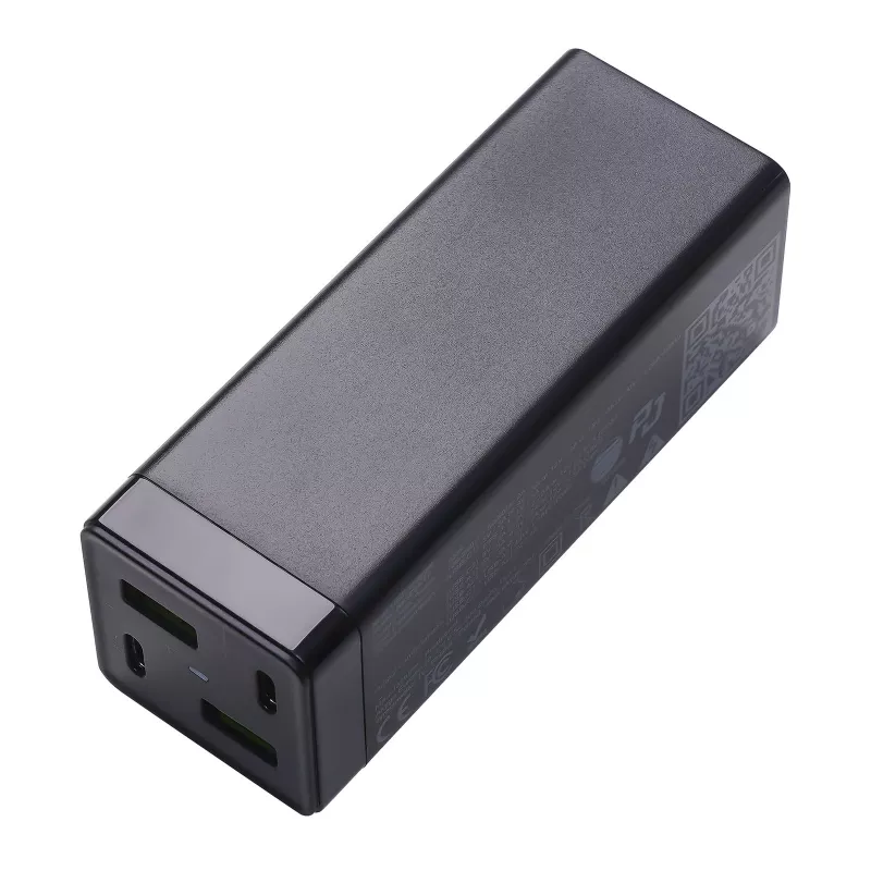 Akyga Charge Brick AK-CH-17 USB-laturi 65 W, 2 x USB-C PD + 2 x USB-A QC 4+, musta