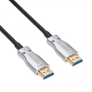 Akyga AK-HD-50L HDMI 2.1 -aktiivinen kuitu-kaapeli (AOC), 48 Gbit/s, 8K@60Hz / 4K@120Hz, 5 m