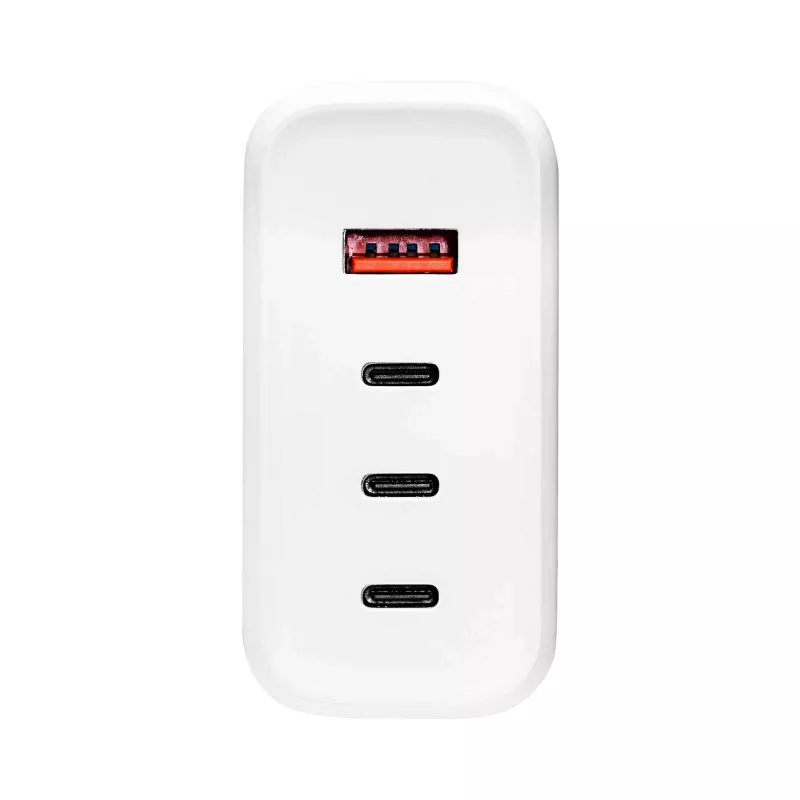 Akyga AK-CH-24 GaN-USB-laturi 140 W, 3 x USB-C PD + USB-A, valkoinen