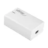 Akyga AK-CH-25 GaN-pöytä-USB-laturi 140 W, 3 x USB-C PD + USB-A, valkoinen