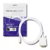 Qoltec USB 3.1 Type-C uros - DVI-D uros sovitinkaapeli 2 m 4K