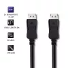 Qoltec DisplayPort 1.4 kaapeli uros-uros 3 m 8K musta