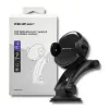 Qoltec PRO langaton autolaturi IR-pidikkeellä 15W QC 3.0 USB Type-C musta