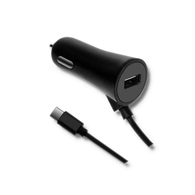 Qoltec PRO langaton autolaturi IR-pidikkeellä 15W QC 3.0 USB Type-C musta