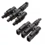 Qoltec MC4 T-tyypin haaraliitin sarja 1000V 30A