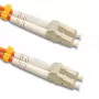 Qoltec kuitupatch-kaapeli LC/UPC - LC/UPC monimuoto OM2 duplex 20m