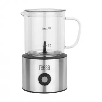TEESA maitovaahdotin AROMA F60 500W musta/hopea