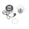 TEESA maitovaahdotin AROMA F60 500W musta/hopea