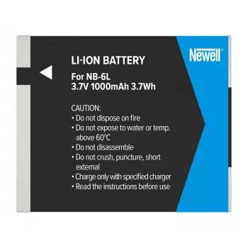 Newell vara-akku NB-6L Canon