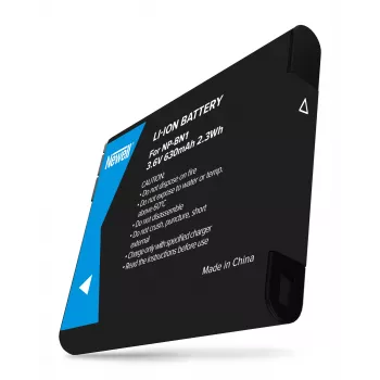 Newell vara-akku NP-BN1 Sony-kameroille, 630mAh, 3,7V, Li-Ion, musta