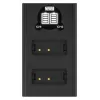Newell kaksikanavainen USB-C-laturi DL-USB-C Canon LP-E17 akuille