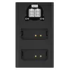 Newell kaksikanavainen USB-C-laturi DL-USB-C Canon LP-E10 akuille