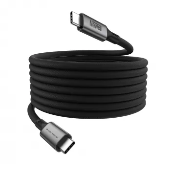 Newell magneettinen USB-C - USB-C 3.2 Gen 2 -kaapeli - 1 m, grafiitti