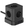 Newell GaN Power Cube 9W1 jatkojohto musta
