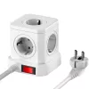 Newell GaN Power Cube 9w1 valkoinen jatkojohto USB-laturilla