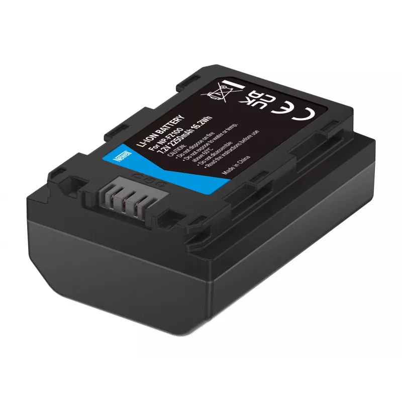 Newell vara-akku Sony NP-FZ100, 2280mAh, 7,2V, Li-Ion, musta