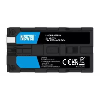 Newell vara-akku NP-F770 Sony-videokameroille, 4400mAh, 7,4V Li-Ion