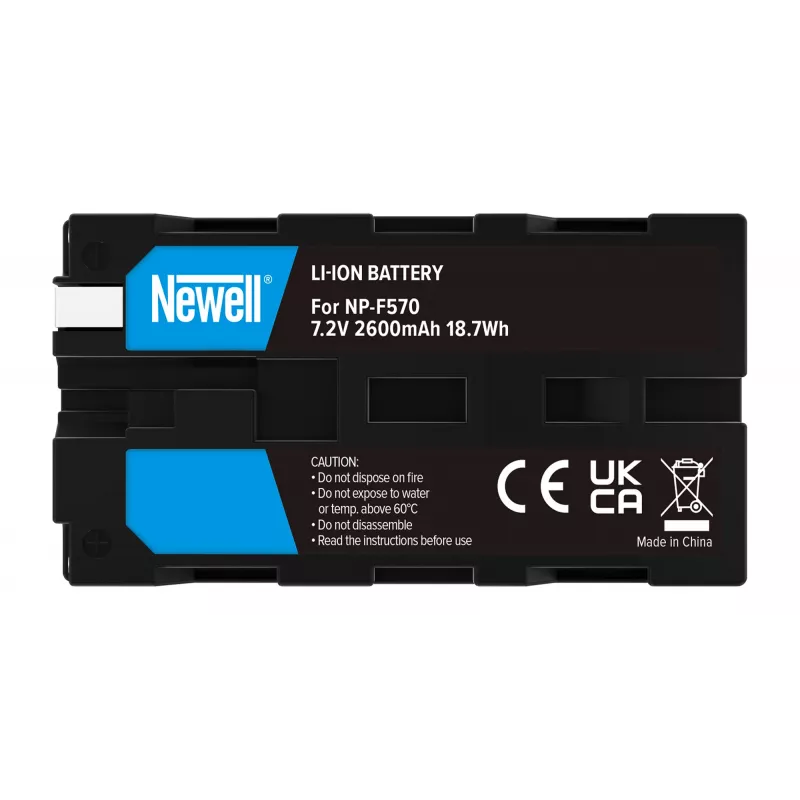 Newell vara-akku NP-F570 Sonylle