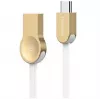 Baseus Keyble Cable (Zinc Alloy) USB-A - USB-C 1 m valkoinen