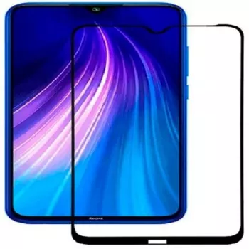 Evelatus Xiaomi Redmi Note 8 / Redmi Note 8 2021 2.5D Full Cover Japan Glue Glass Anti-Static karkaistu lasi näytönsuoja