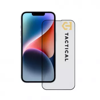 Tactical Apple Glass Shield 5D Apple iPhone 14/13/13 Pro/16e/SE4 musta