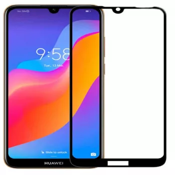 Evelatus Huawei Y7 2019 / Y7 Pro 2019 2.5D Full Cover Japan Glue Glass -antistaattinen näytönsuojakalvo