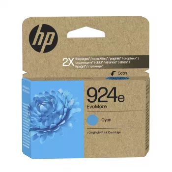 HP 924e EvoMore syaani alkuperäinen mustekasetti
