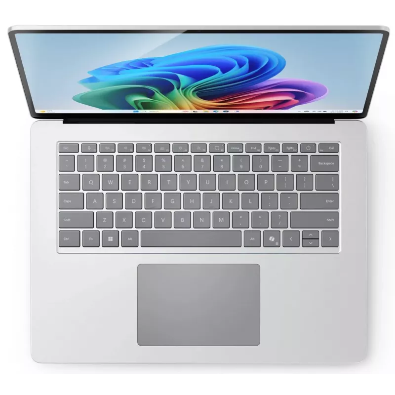 Microsoft Surface Laptop 7 Snapdragon X Elite 15 inch kosketusnäyttö 16GB 512GB Windows 11 Pro platina