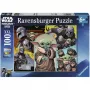 Ravensburger lasten palapeli Star Wars - Mandalorialainen & Grogu (100 palaa)