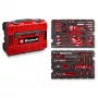 Einhell E-CASE 370570 80-osainen yleistyökalusalkku (punainen/musta)