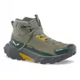Salewa Pedroc 2 Leather Mid PTX vaelluskengät Dark Olive/Cactus EU 44