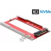 DeLOCK U.2 - M.3 / NF1 -muunnin – PCIe 4.0 NVMe -sovitin, SFF-8639 - SFF-8611/8612