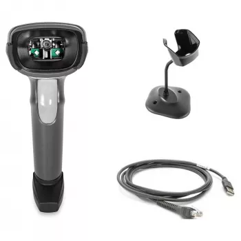Zebra DS2208 käsikäyttöinen 1D/2D LED-viivakoodilukija musta USB