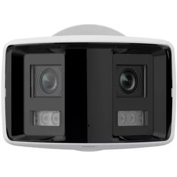 Hikvision DS-2CD2T47G2P-LSU/SL 4MP AcuSense ulko-bullet-IP-kamera 2,8 mm objektiivilla, valkoinen valo, kaksisuuntainen ääni, salamavalo, PoE