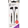 2GO 794476 johdollinen in-ear-headset mikrofonilla, antrasiitti
