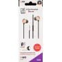 2GO 795962 johdollinen in-ear-headset mikrofonilla – kulta