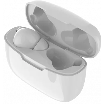 2GO TWS Dynamic Bluetooth in-ear-kuulokkeet puheluita/musiikkia varten - valkoinen (797301)