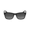 Lacoste unisex kulmikkaat aurinkolasit L683SP musta/harmaa 55mm L683SP5516001