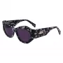 LIU JO naisten Butterfly Cat-Eye -aurinkolasit LJ786S-13 - Havana ruskea, 54/18/135 mm