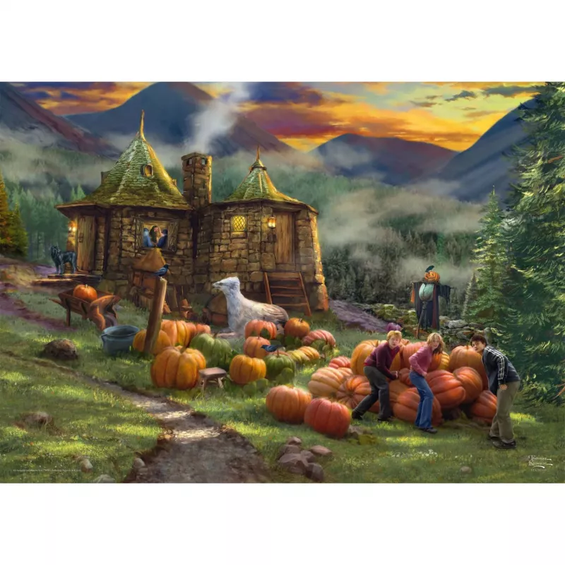 Schmidt Thomas Kinkade Studios Harry Potter - Hagrid's Hut 1000 palan palapeli