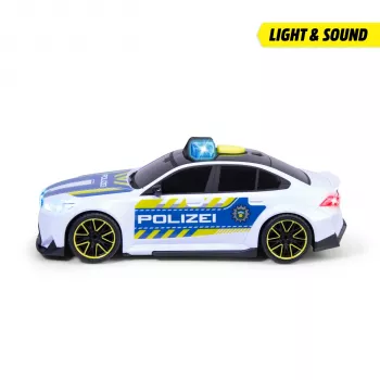 Dickie BMW M5 Police 203714030 1:32 mittakaava leikkiauto valo- ja äänitehosteilla