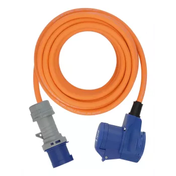 Brennenstuhl 1167650310 jatkojohto 10 m CEE-pistoke / kulmaliitin H07RN-F 3G 2,5 mm² sininen