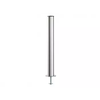 Novus Dahle Tetra Support System TSS 845 tukipylväs turvakiinnikkeellä, hopea, 445 mm