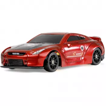 Amewi Drift Sport GTR gyrolla 4WD 1:43 RTR punainen 6+