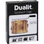 Dualit 00510 voileipäteline leivänpaahtimeen - ruostumaton teräs, musta kahva, pari