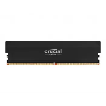 Crucial Pro Overclocking Gaming 16GB DDR5-6400 CL38 UDIMM -muistimoduuli, musta, OEM Tray