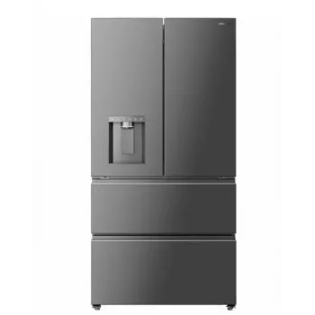 DREAME DRF560WMXEEUP ranskalainen ovi jää-pakastinyhdistelmä, 561 L, Platinum Inox, Wi-Fi, No Frost