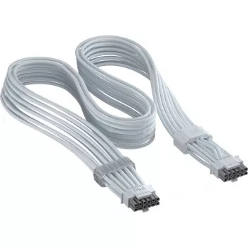 Corsair Cable ThermalProtect PCIe 5.1 600W 12V-2x6 valkoinen